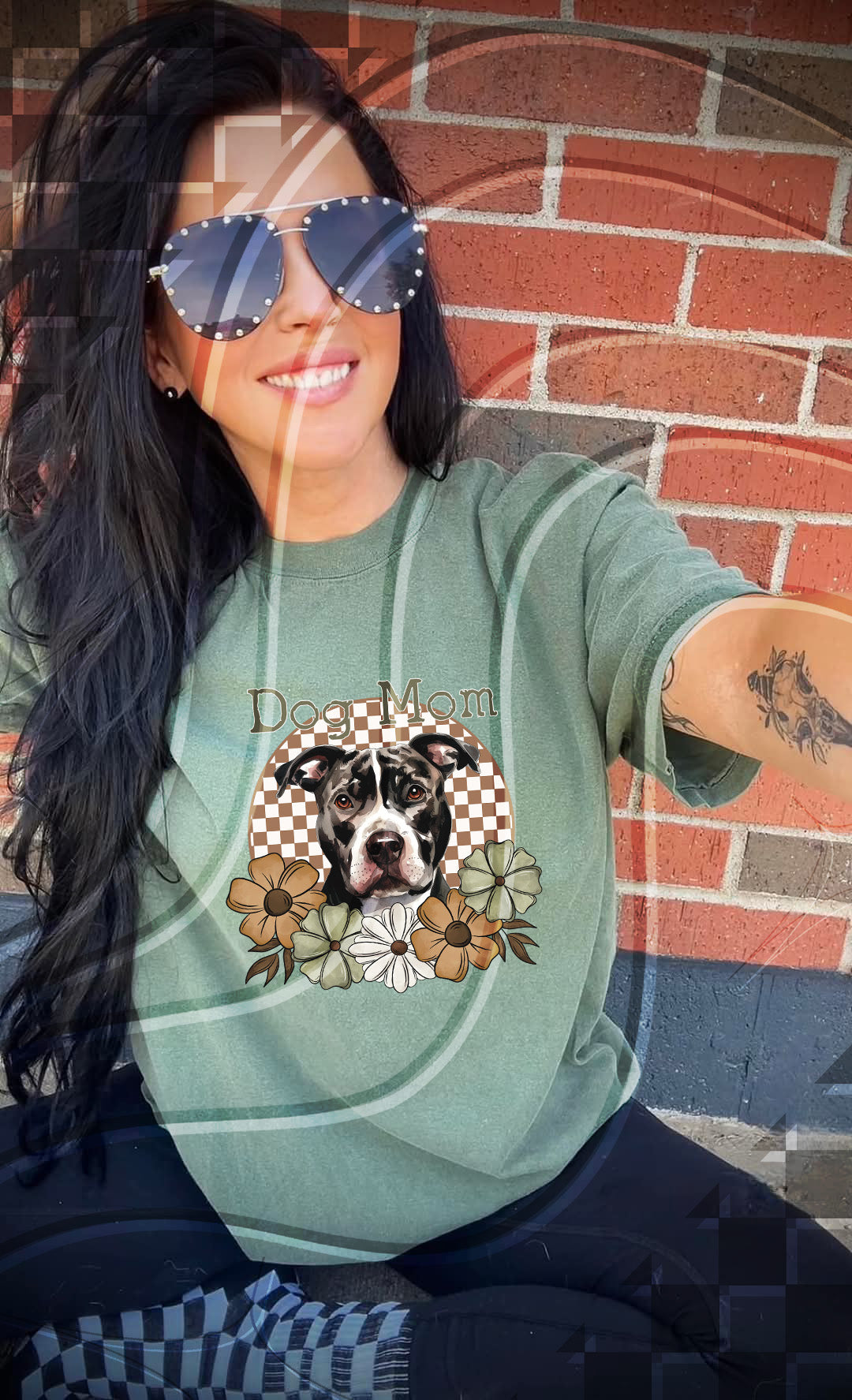 Dog Mom Floral - Digital Download- PNG