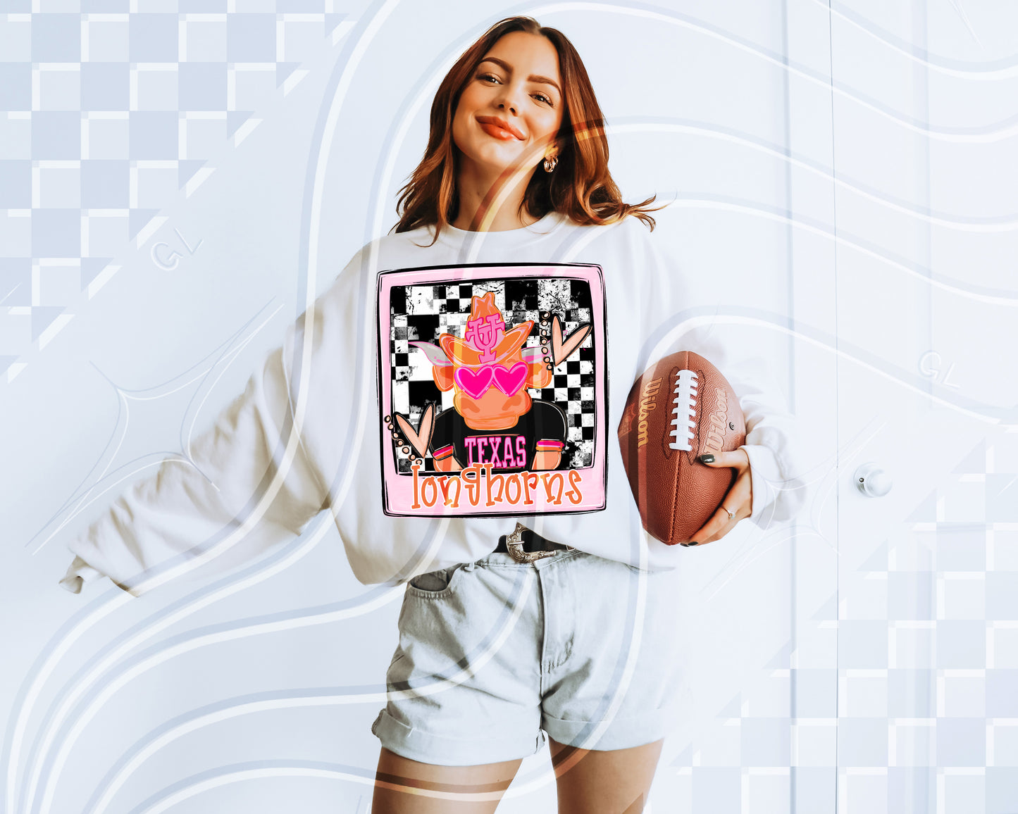 Polaroid frame SEC Mascot Digital Design