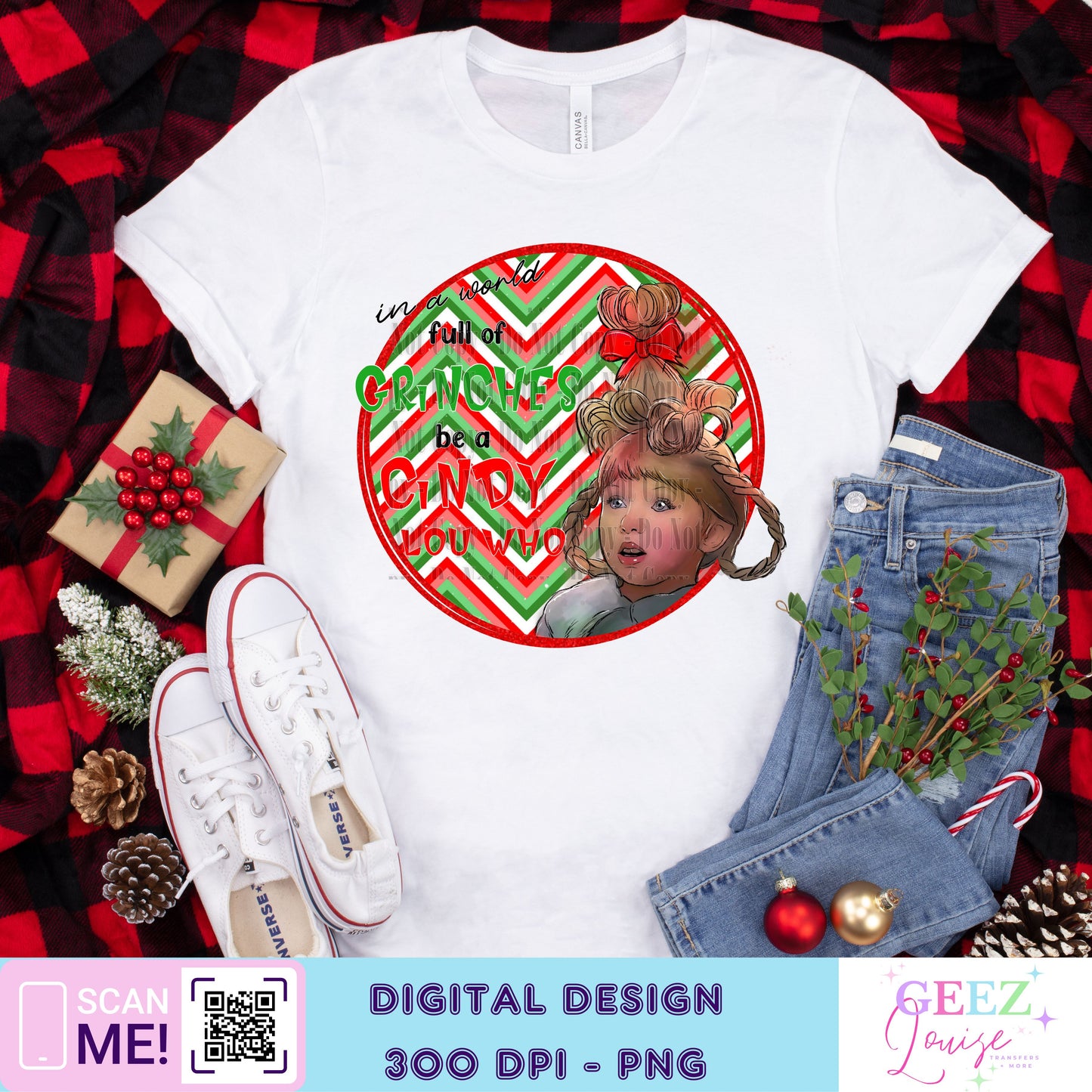 Be a Cindy Christmas - Digital Download- PNG