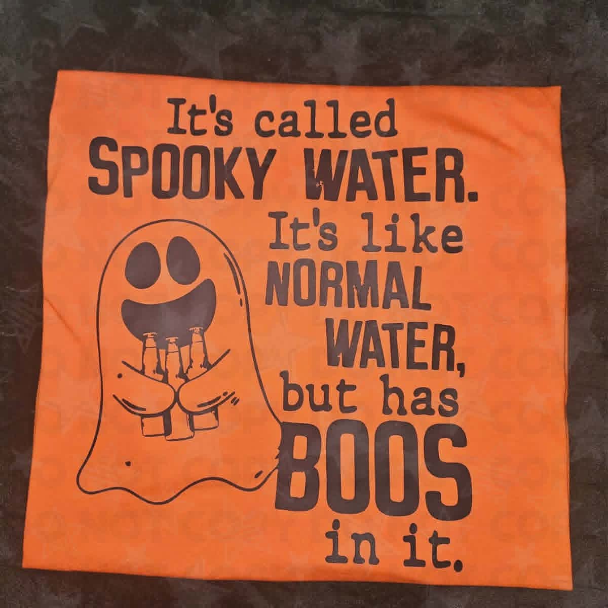 Spooky Water Graphic Halloween Tee