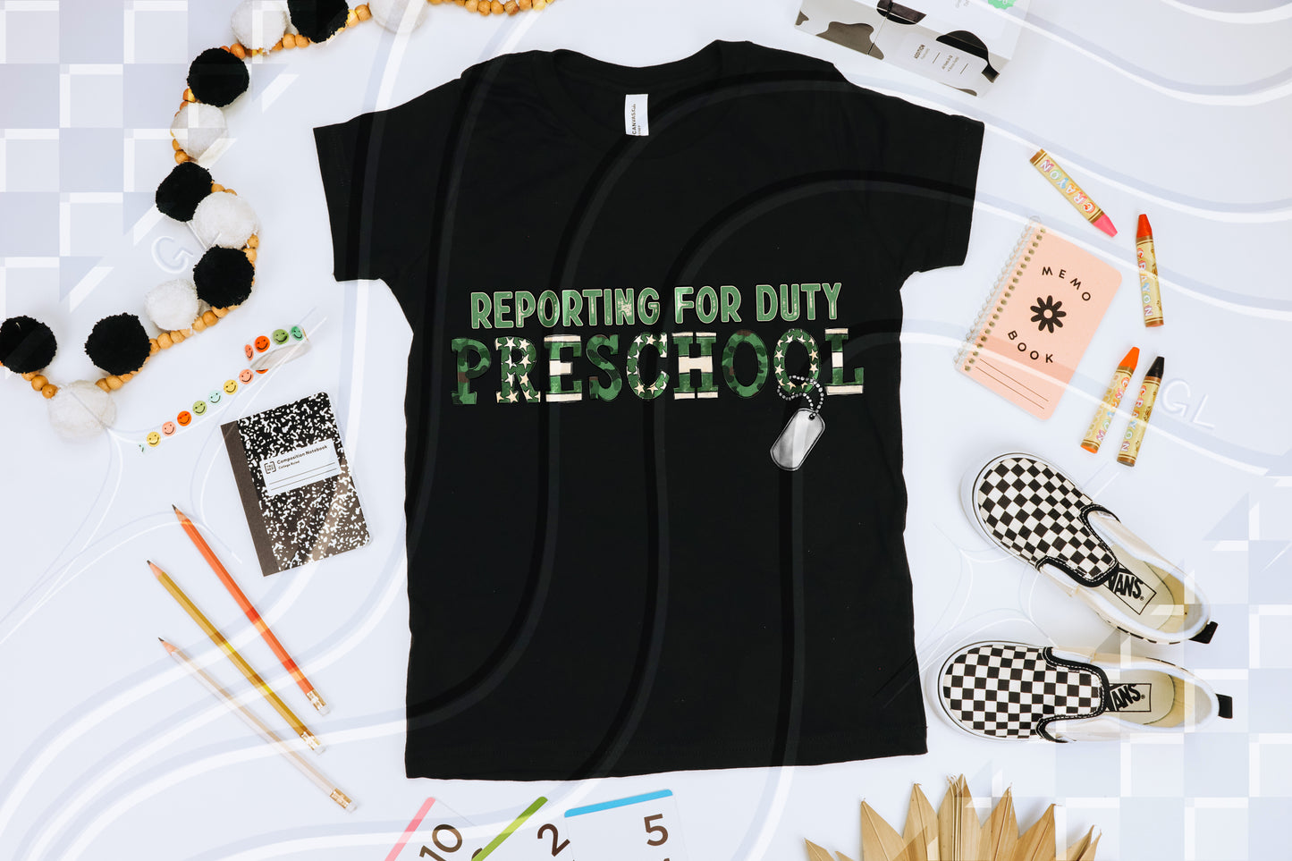 Reporting for Duty – Camo Grade PNG (Choose Your Grade)