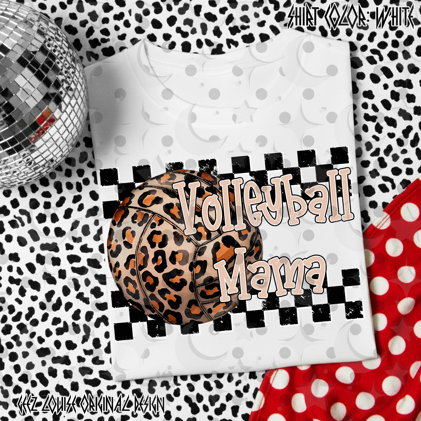 Leopard Volleyball Collection – Choose Your Design