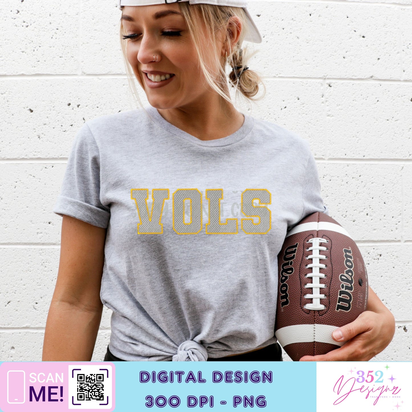 Tennessee faux embroidery - Digital Download- PNG