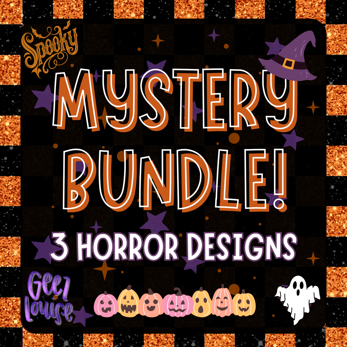 Mystery Halloween PNG Bundles
