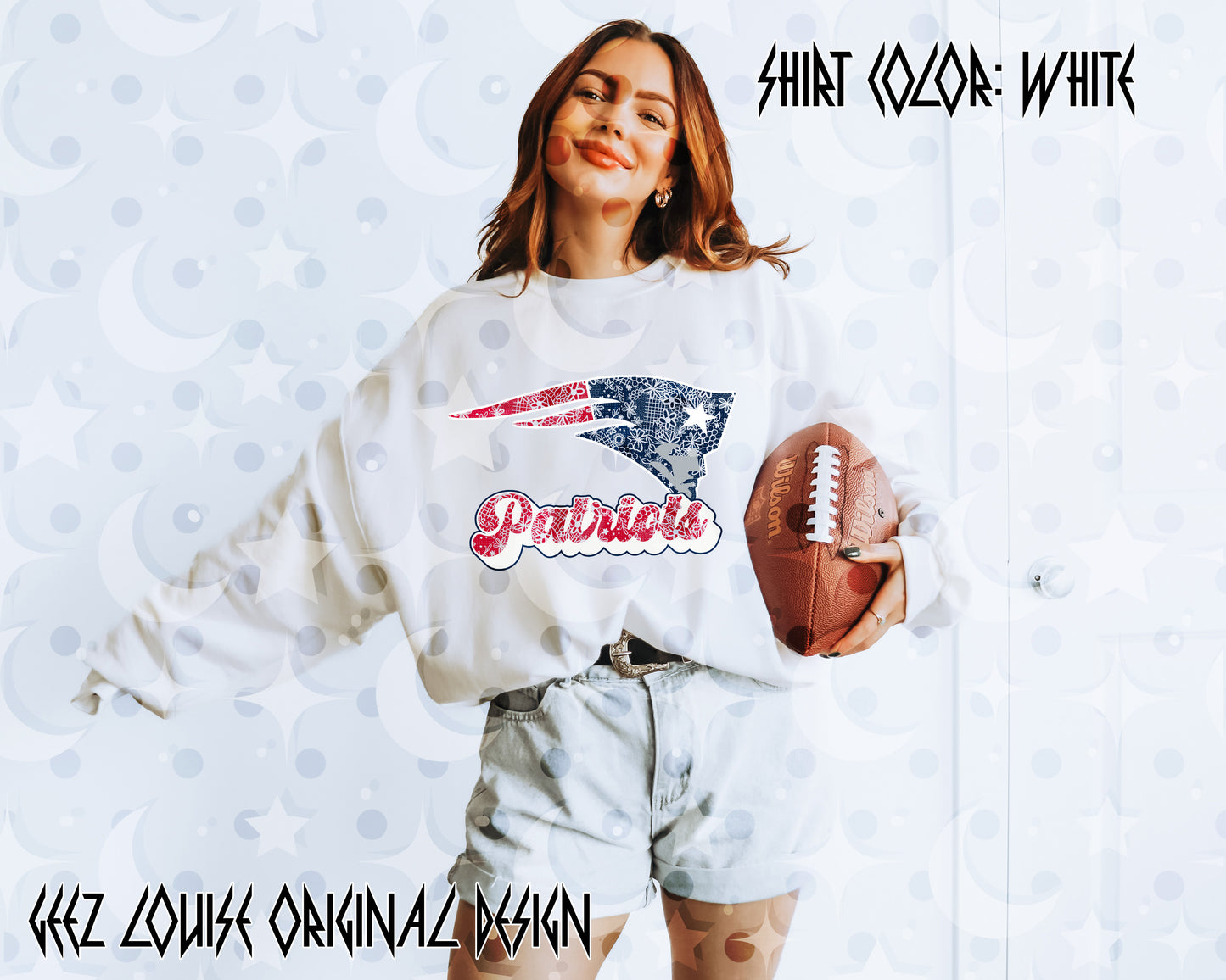 Big Game Football Mascot Script Digital Design | Retro Pattern PNG