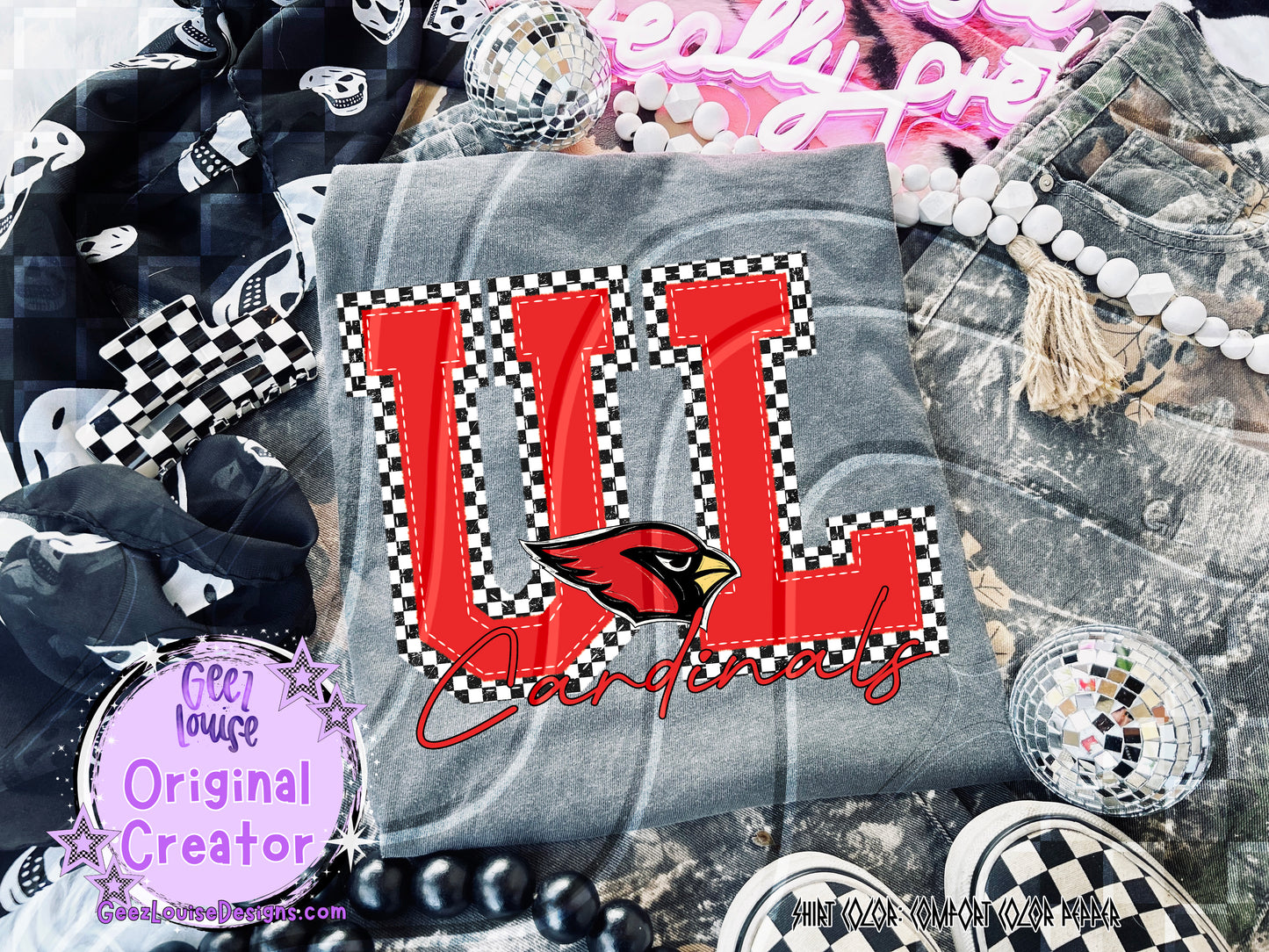 UL Cardinals Mascot Design – Digital Download
