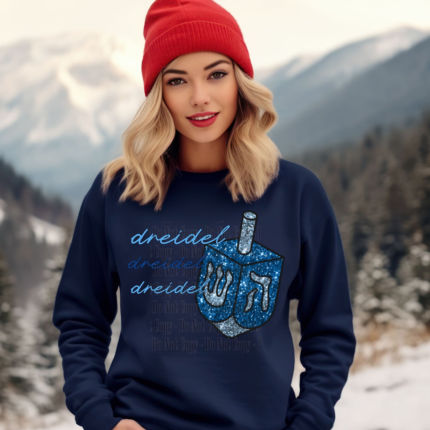 Dreidel Dreidel Dreidel Digital Design | Hanukkah PNG