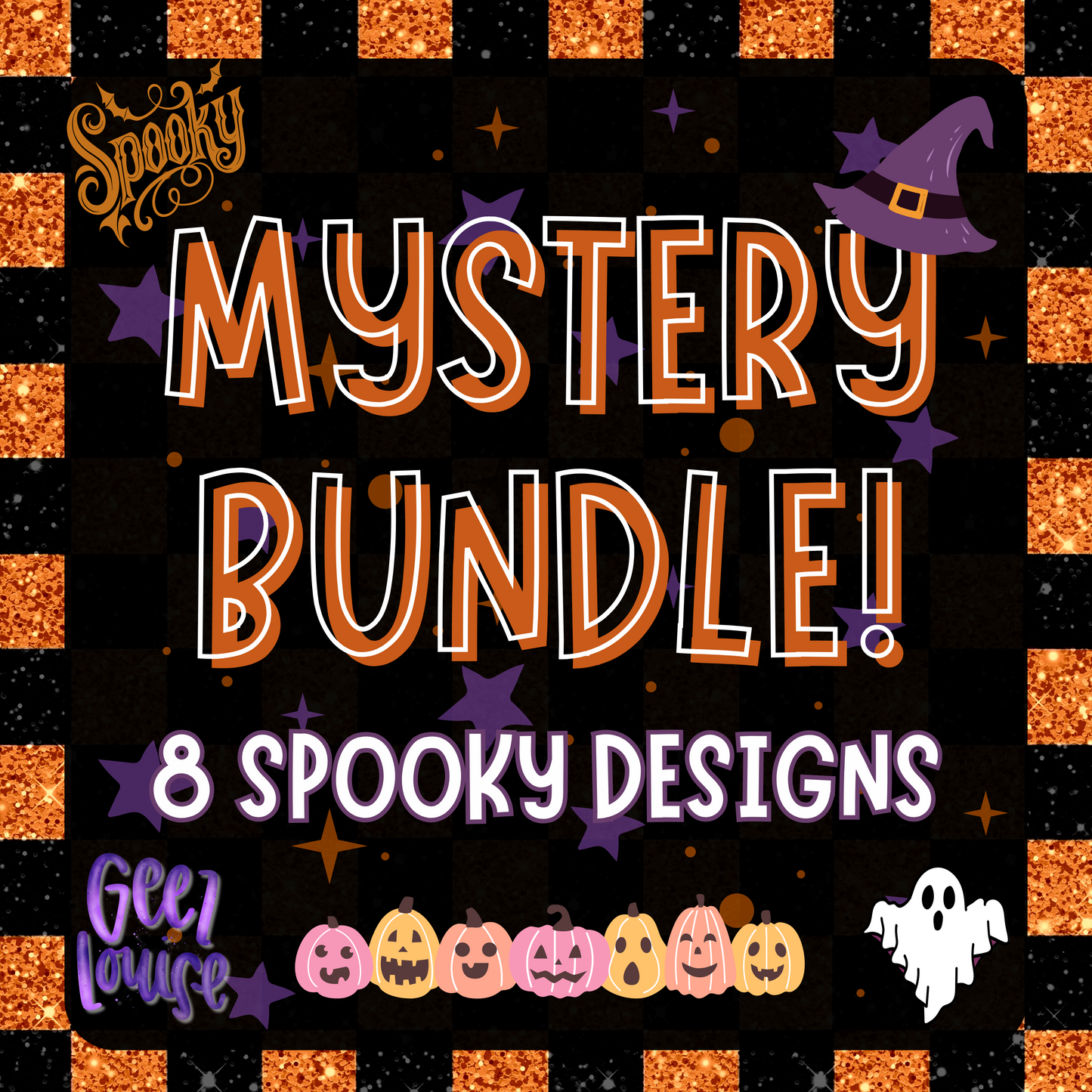 Mystery Halloween PNG Bundles