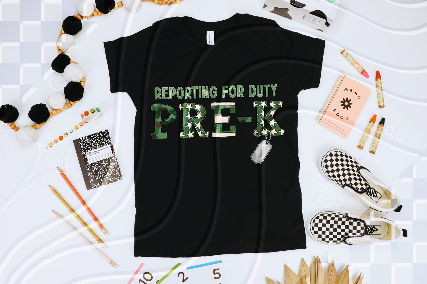 Reporting for Duty – Camo Grade PNG (Choose Your Grade)