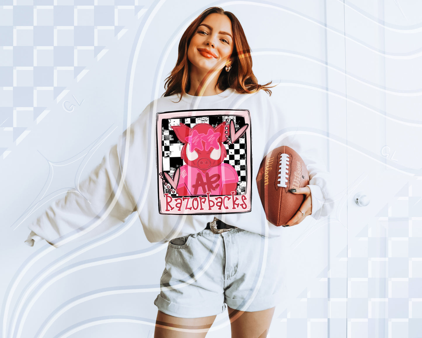 Polaroid frame SEC Mascot Digital Design