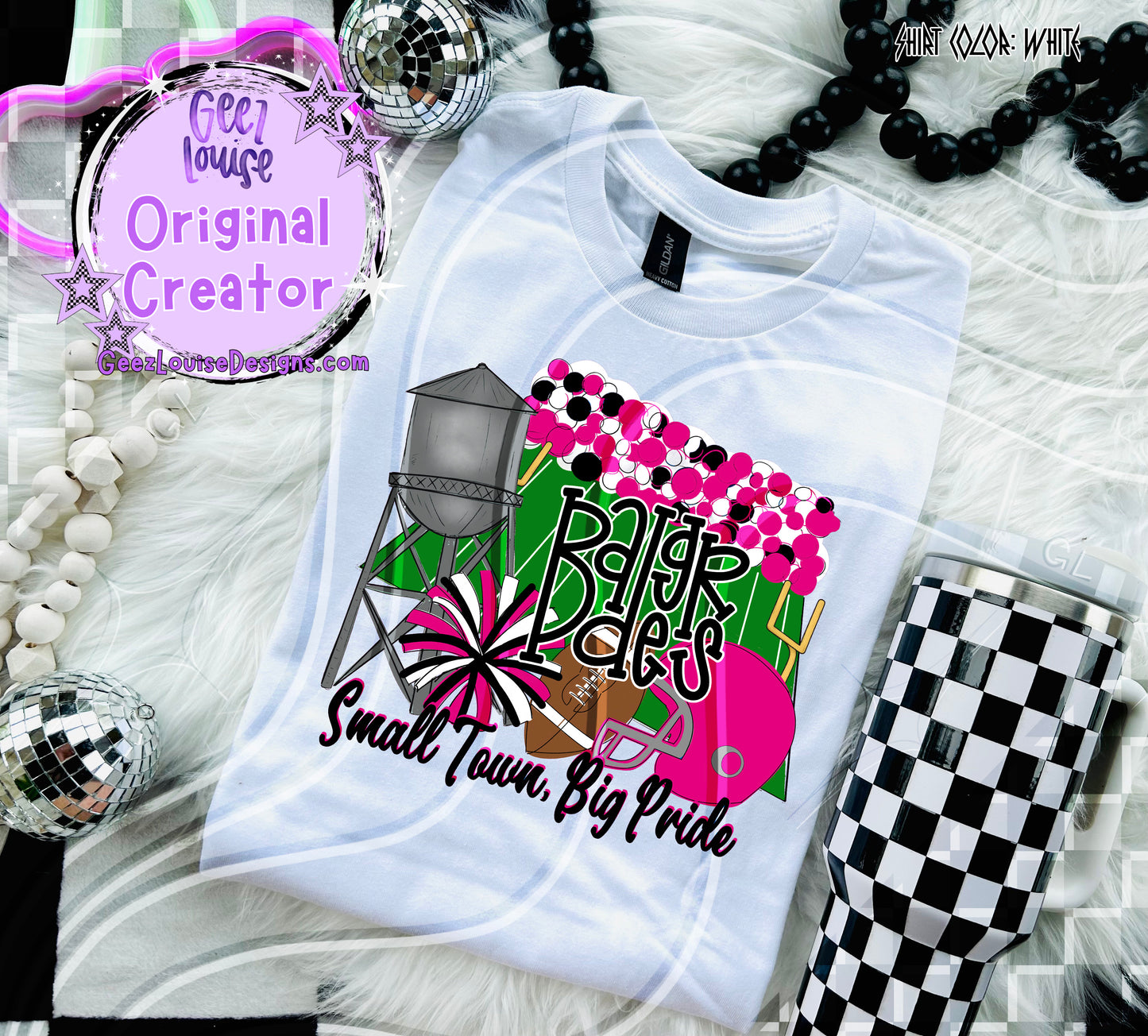Small Town Big Pride Digital Design | Custom Team Spirit PNGs (100+ Teams)