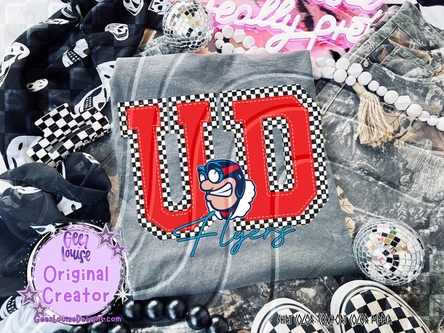 UD Flyers Mascot Design – Digital Download