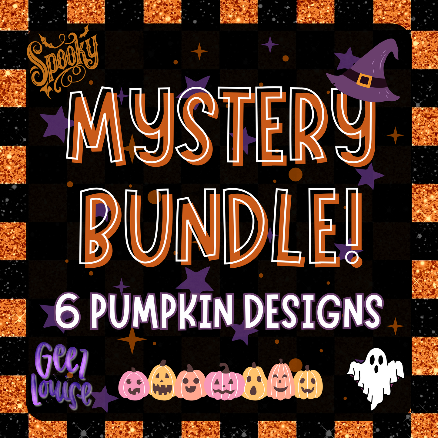 Mystery Halloween PNG Bundles