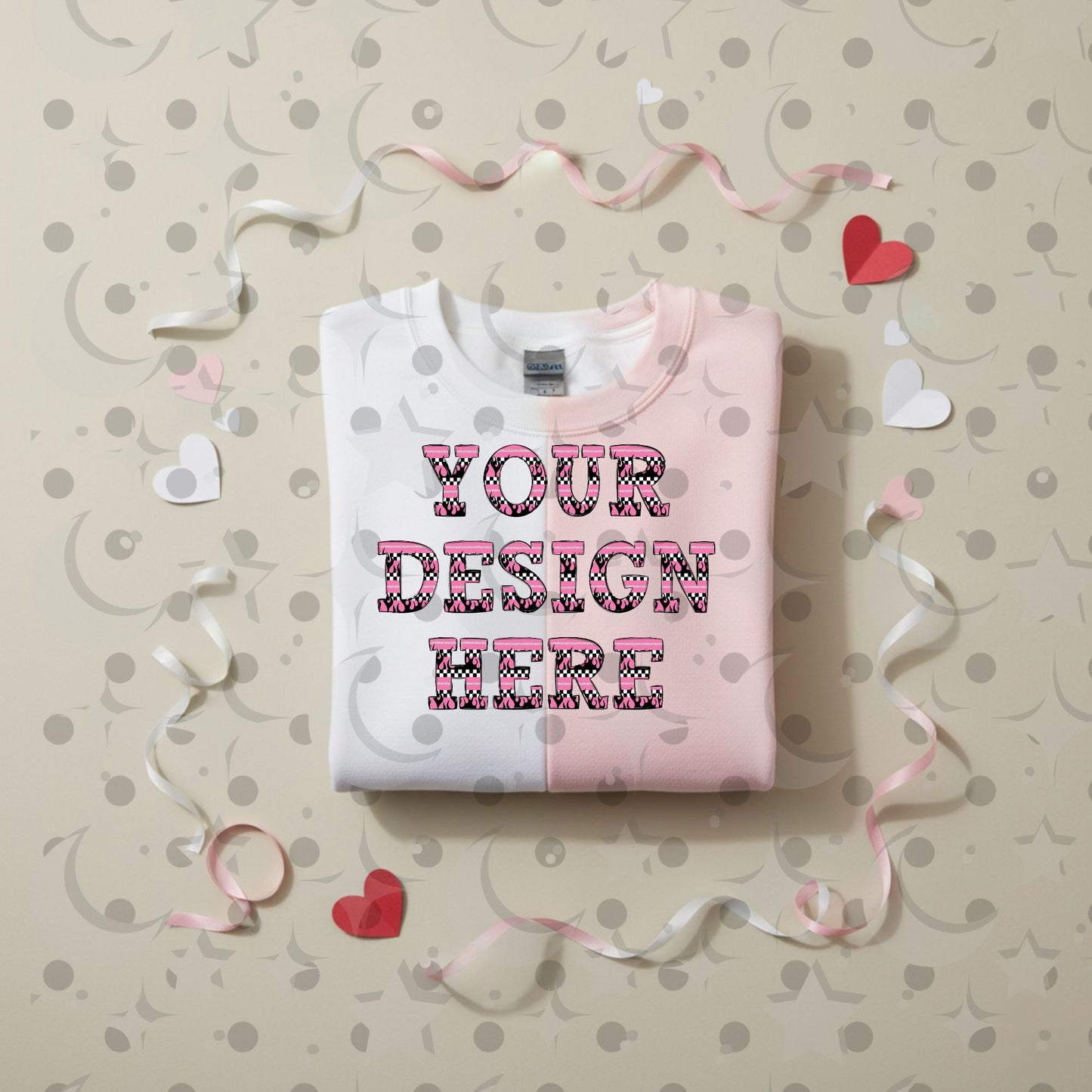 Split Sweatshirt Mockup