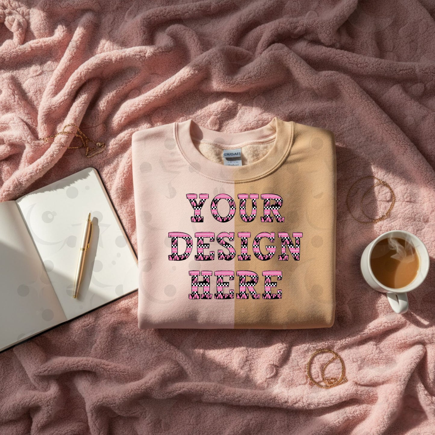 Split Sweatshirt Mockup