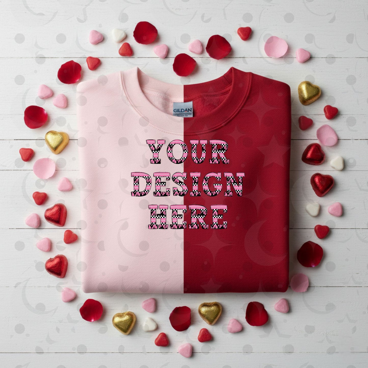 Split Sweatshirt Mockup