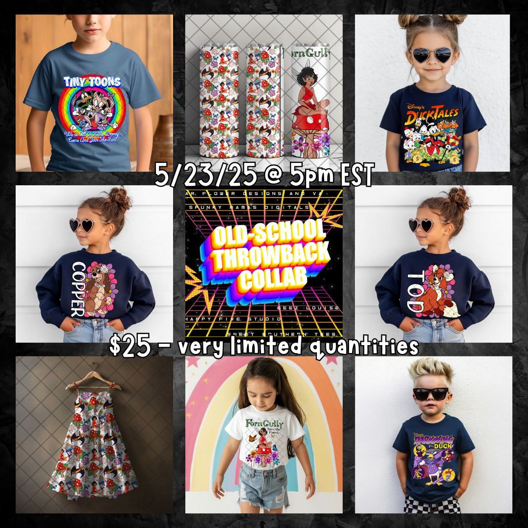 Old-School Cartoons Throwback Collab – Exclusive Digital Bundle