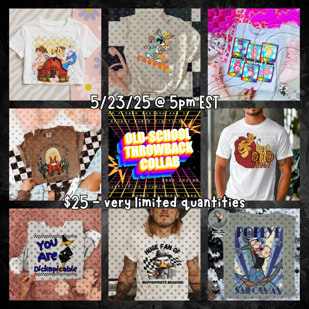 Old-School Cartoons Throwback Collab – Exclusive Digital Bundle