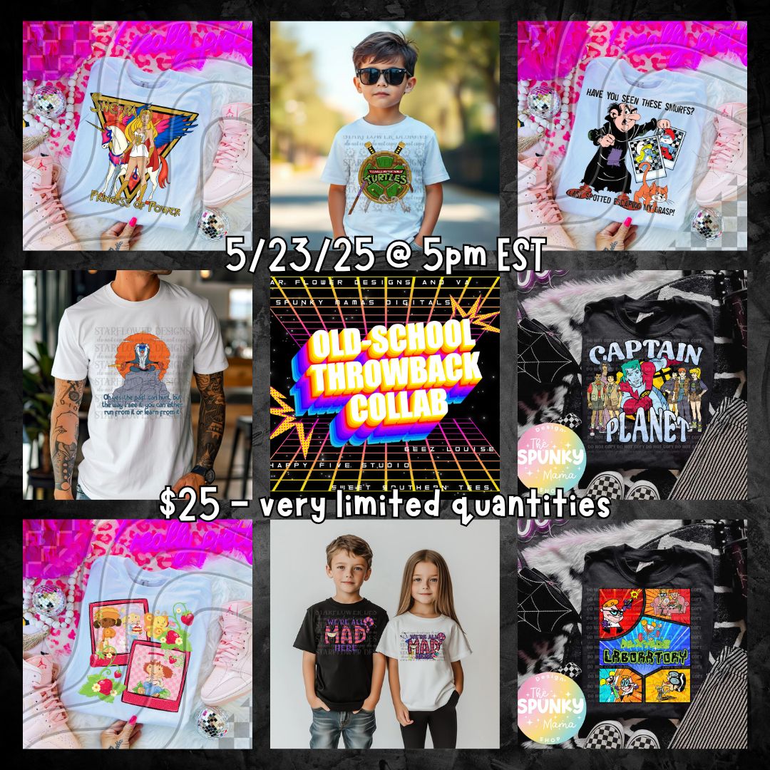 Old-School Cartoons Throwback Collab – Exclusive Digital Bundle