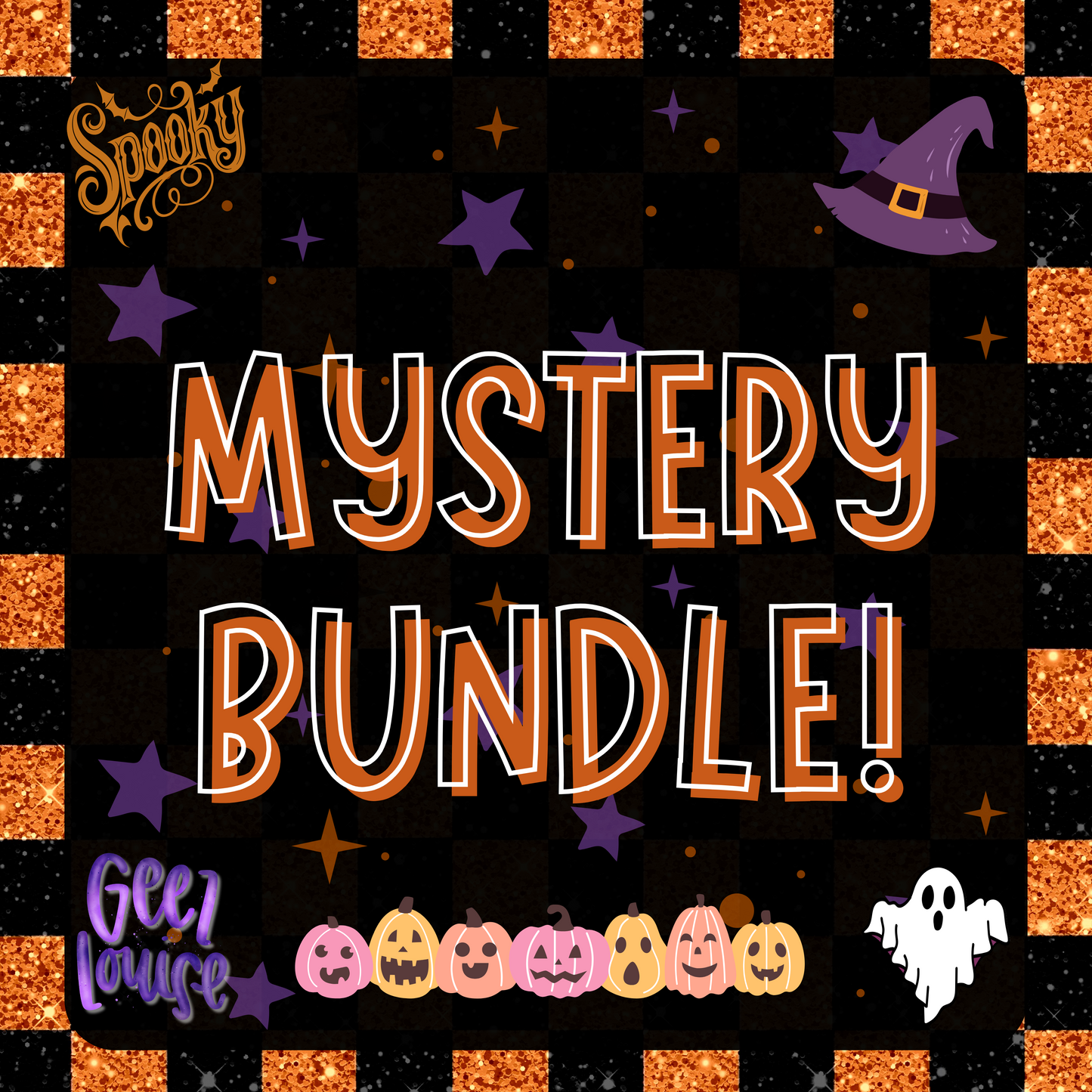 Mystery Halloween PNG Bundles