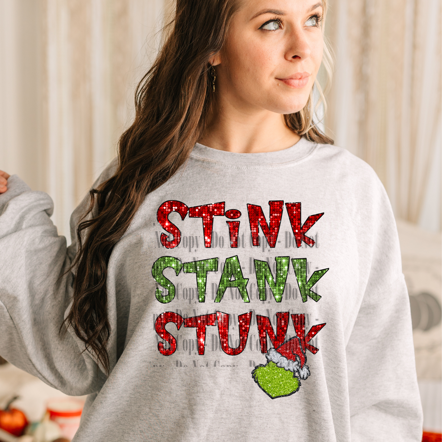 Stink Stank Stunk – GMAN Christmas Digital Design PNG for Sublimation
