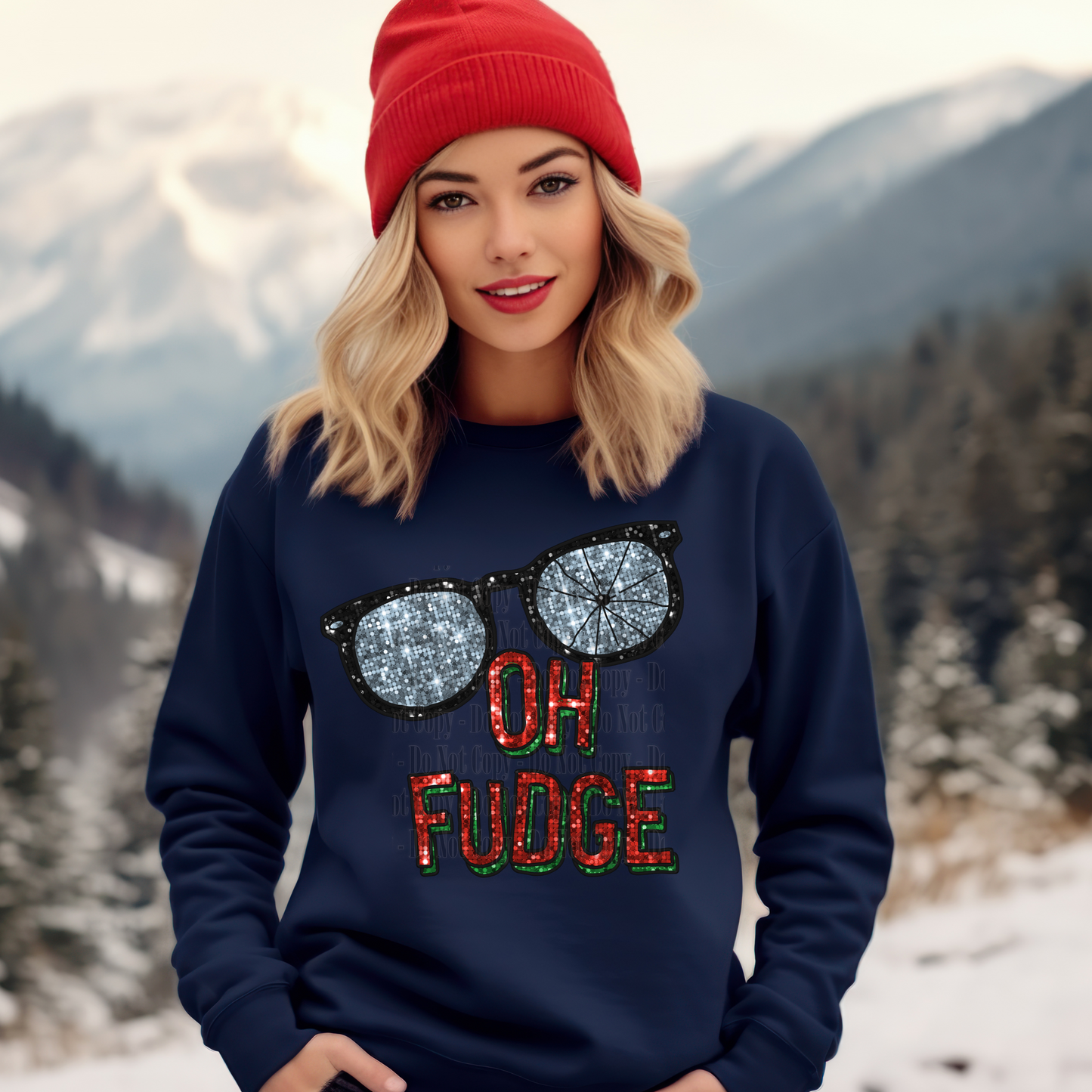 Oh Fudge – Christmas Story Inspired Digital Design PNG