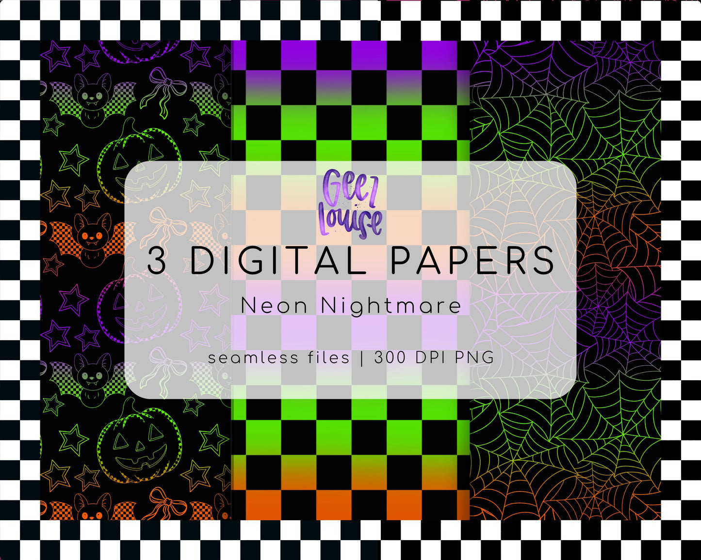 Haunted Elements Collab – Limited Edition Halloween Design Bundle (Diesel Designs x Geez Louise)