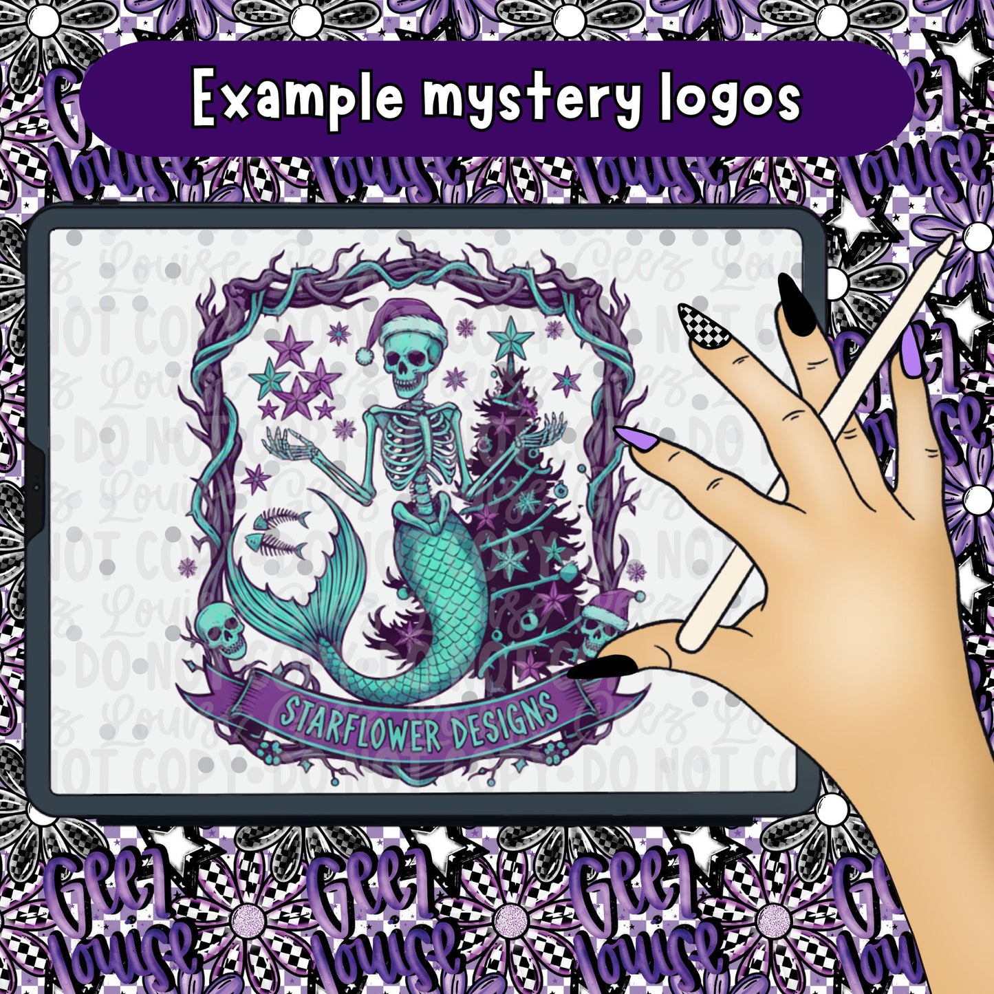 Mystery Christmas Logo – Custom Design