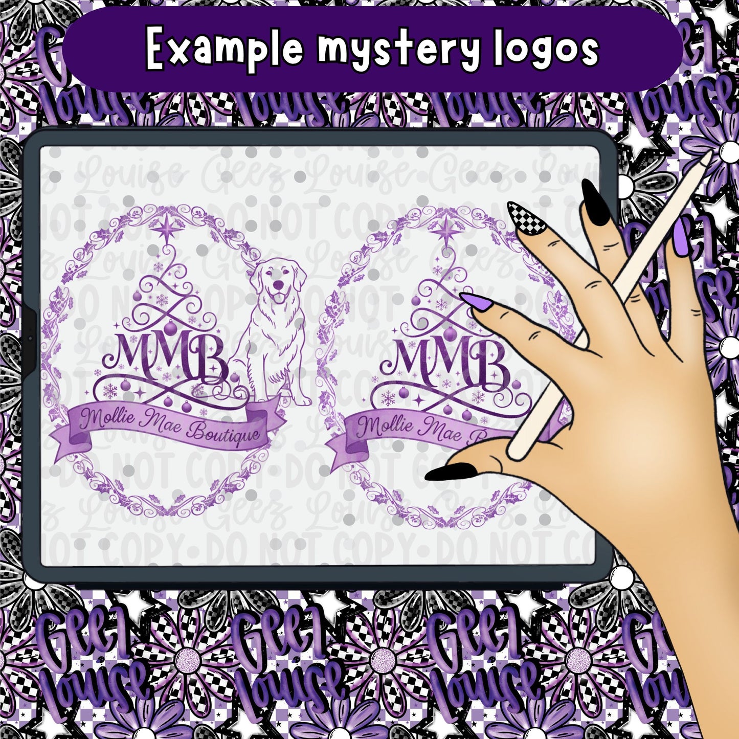Mystery Christmas Logo – Custom Design