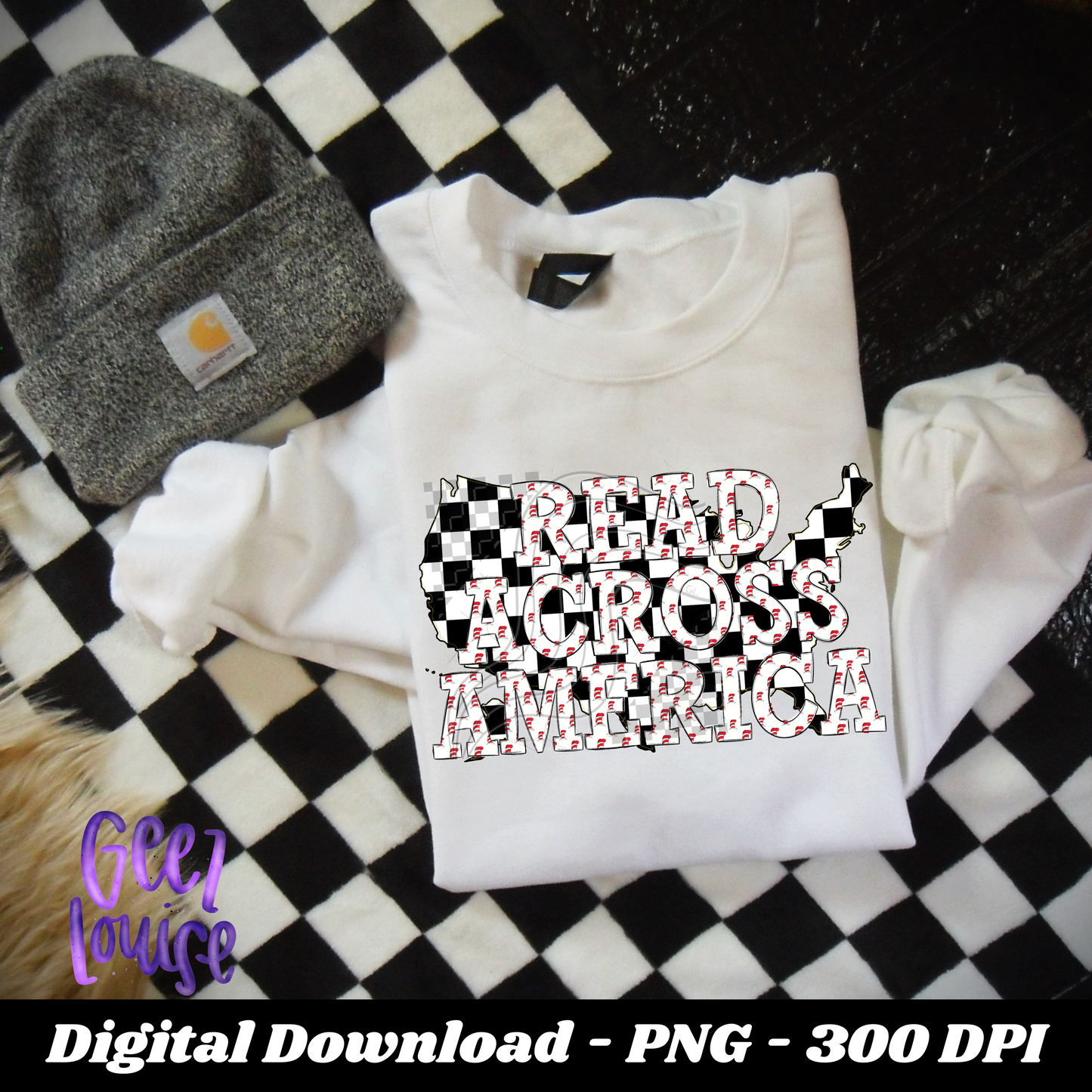 Read across America - Digital Download- PNG