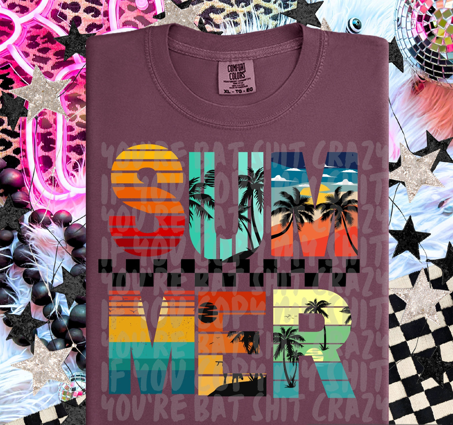 Reckless Summer Collab Bundle w/ Chaotic Beauty Designs, Clover Designs, & DoubleKDesigns - Digital Download- PNG