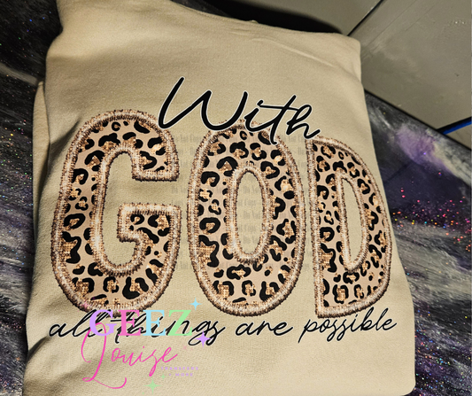 With God Graphic Tee