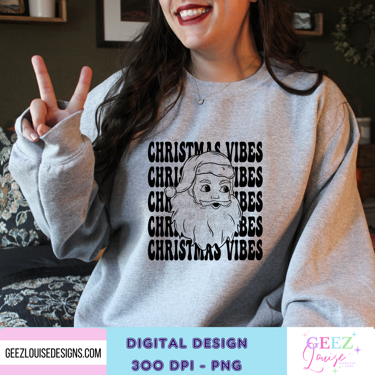 Christmas vibes - Digital Download- PNG