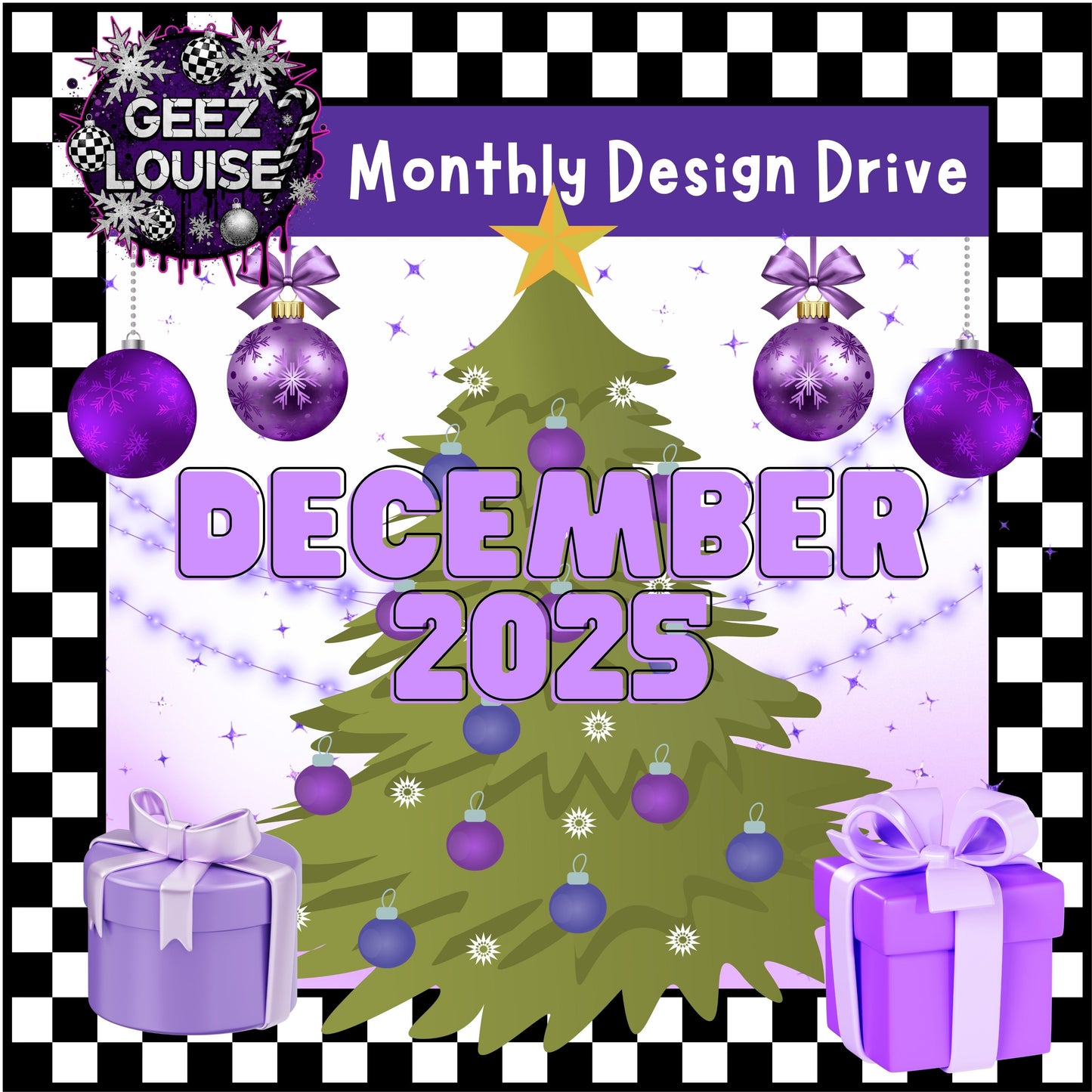 Preorder- December 25 Monthly Drives – Engagement, Clipart, Designs, Alpha/OTF, and Seamless/Paper