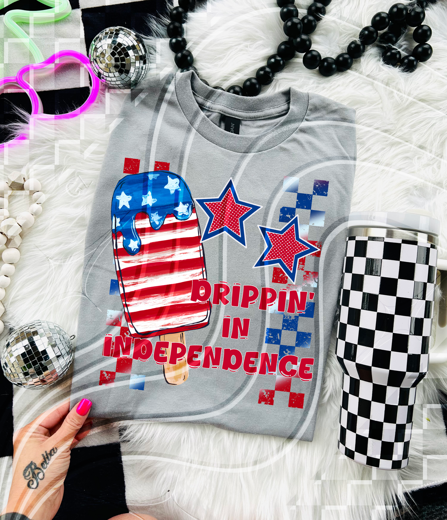 Drippin’ in Independence PNG