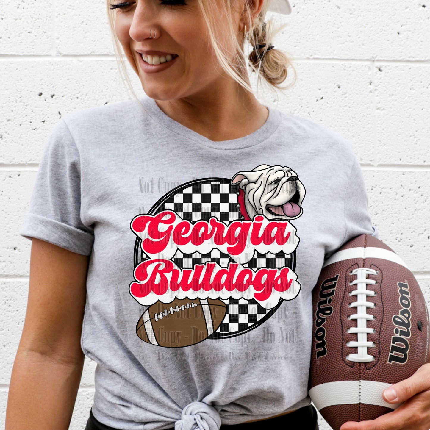 Georgia Bulldogs Mascot Digital Design