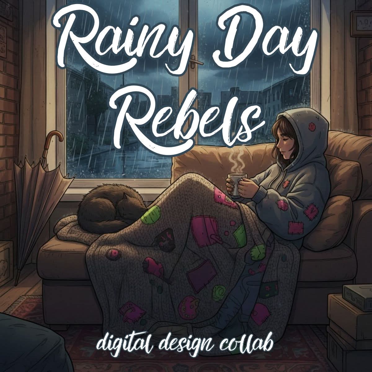 Rainy Day Rebels Collab— Digital Design Bundle