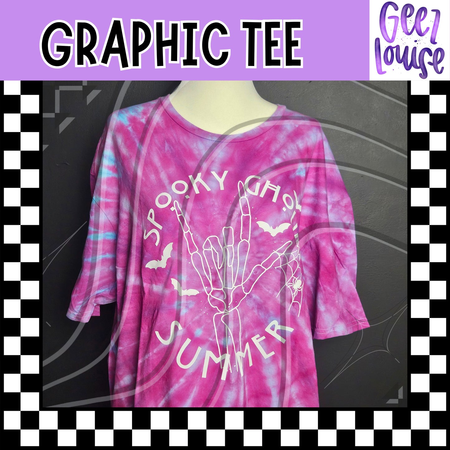 Spooky Ghoul Summer Skeleton Tee
– Ready to Ship