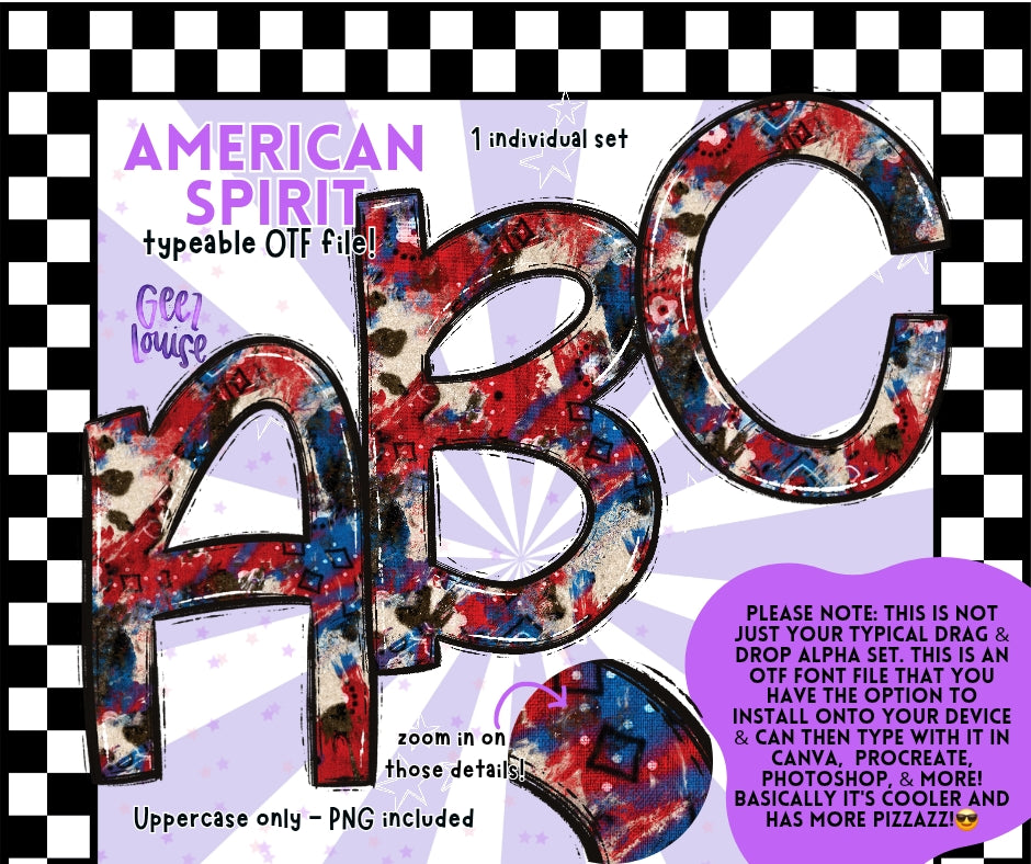 APRIL 2025 Alpha Drive - Digital Download- PNG - OTF