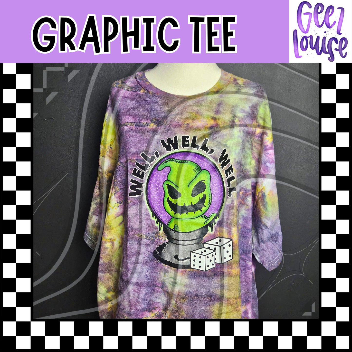 Well, Well, Well Oogie-Inspired Villain Tee
– Ready to Ship