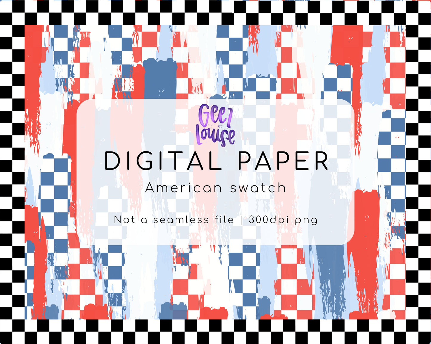 American Swatch background digital paper- Digital Download- PNG