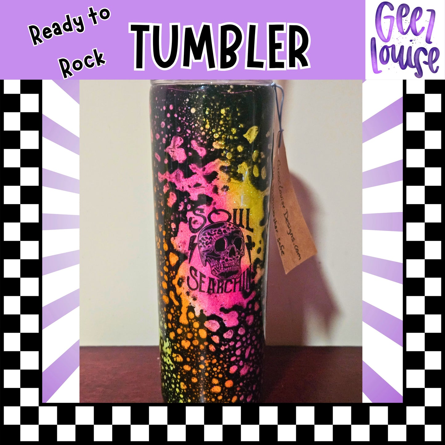 Soul Searching 20oz Resin Tumbler