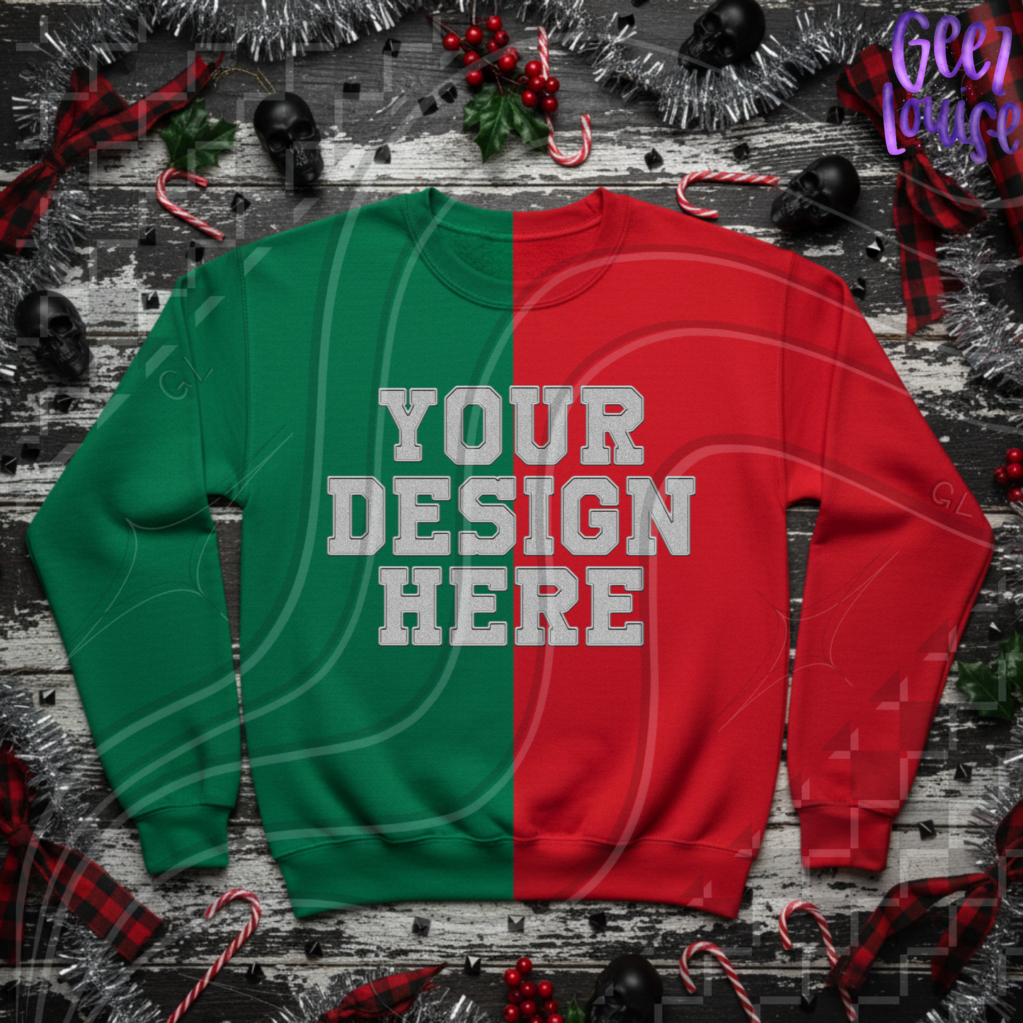 Split Sweatshirt mockup