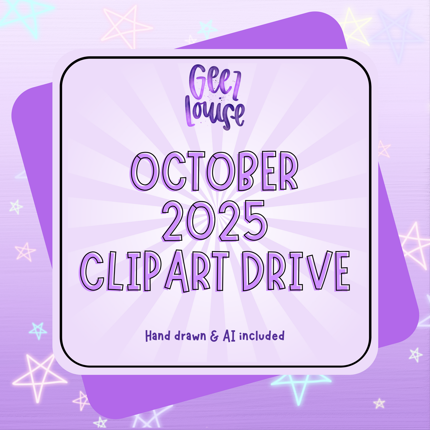 October Monthly Drives – Engagement, Clipart, Designs, Alpha/OTF, and Seamless/Paper