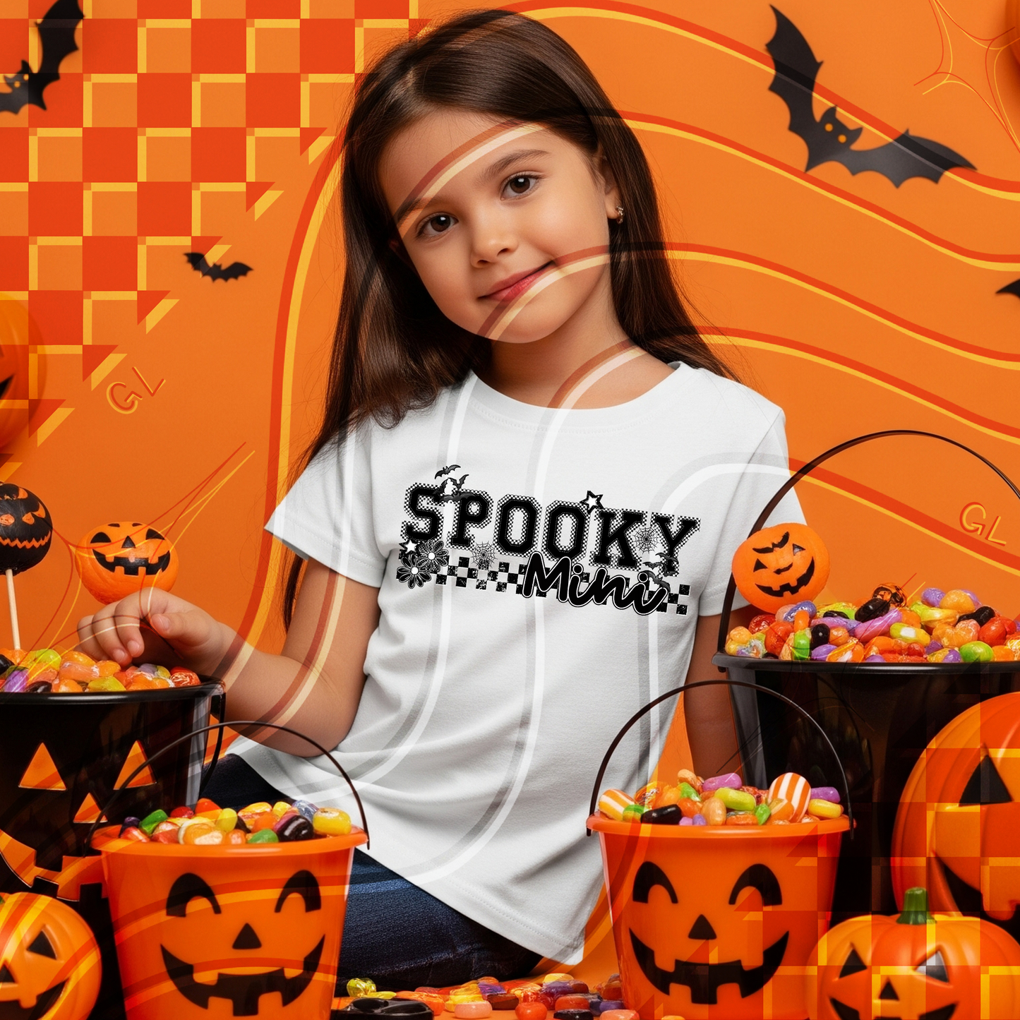 Spooky Mama & Spooky Mini Digital Halloween Shirt Designs – PNG