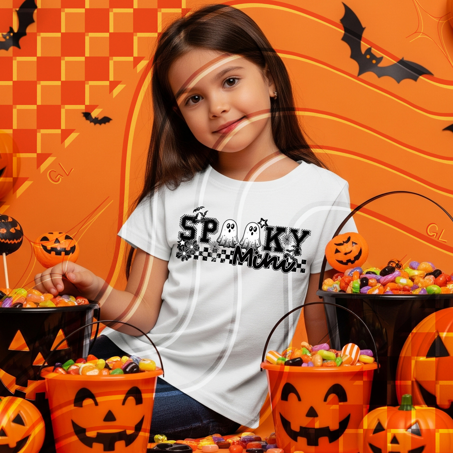 Spooky Mama & Spooky Mini Digital Halloween Shirt Designs – PNG