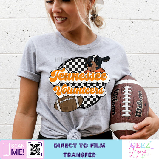 Tennessee football- Direct to Film Transfer - made to order