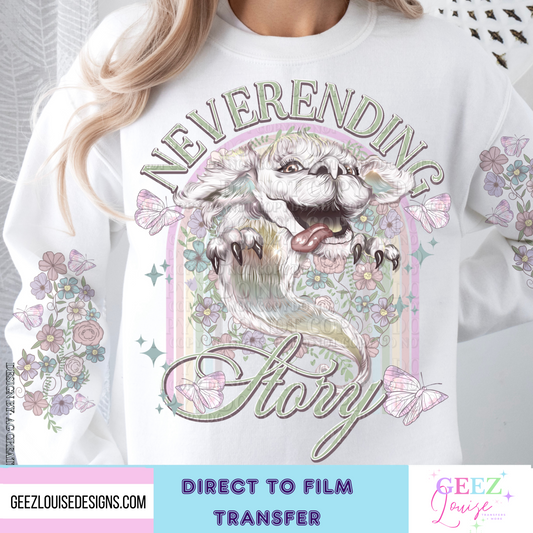 Neverending story - Direct to Film Transfer - made to order