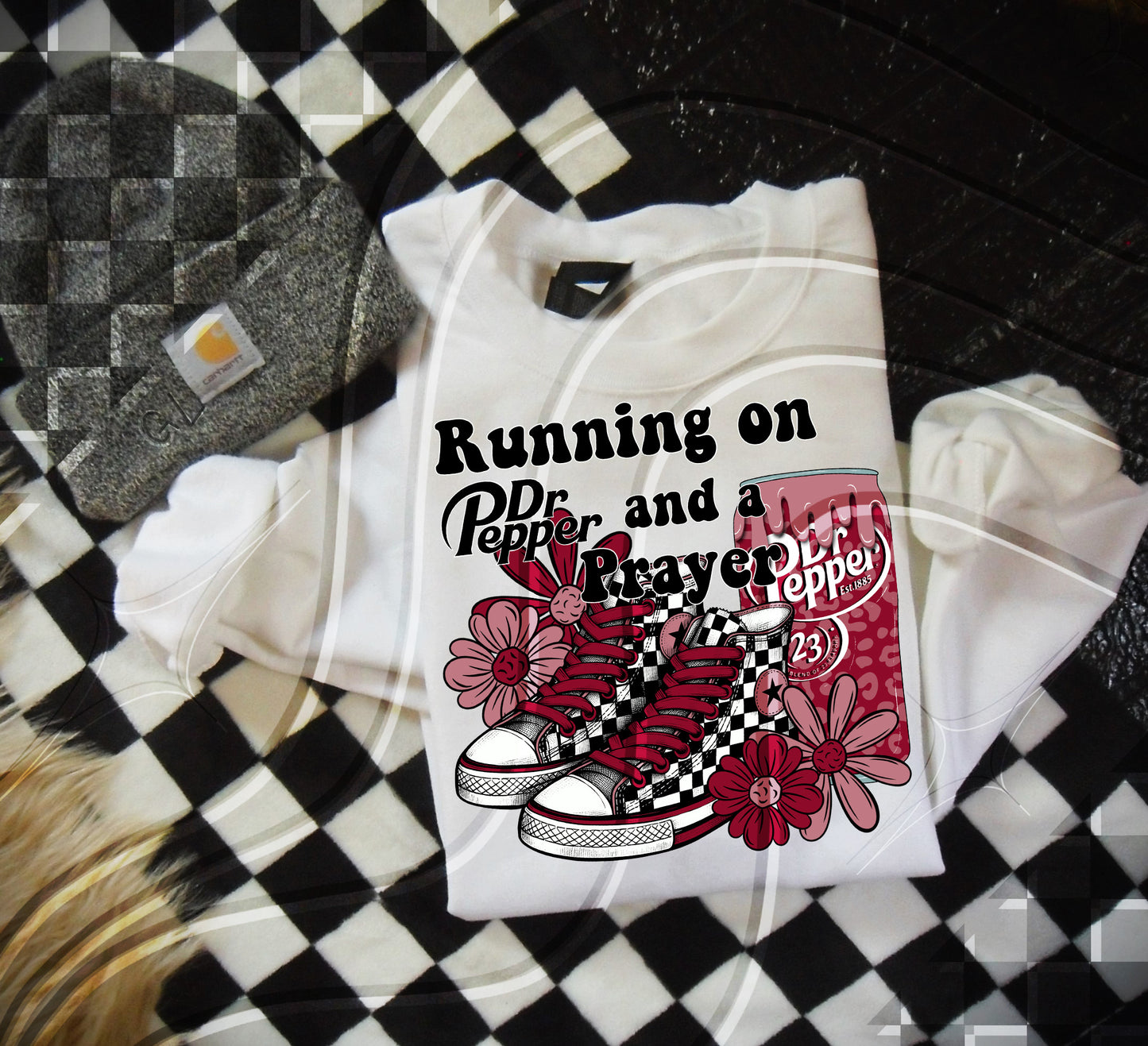 Running on a prayer - Digital Download- PNG
