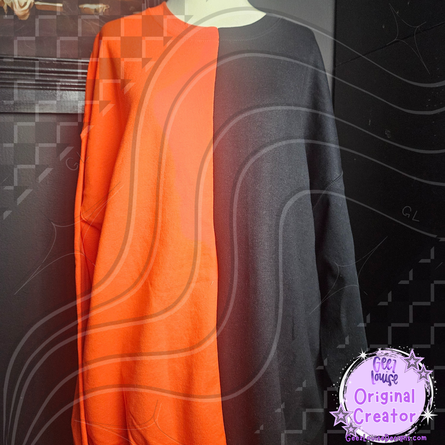 Split Sweatshirt mockup